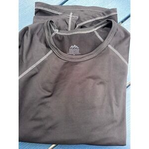 ColdPruf Mens Basic Dual Layer Base Layer Top Black Thermal Shirt 2XL 92-62-62